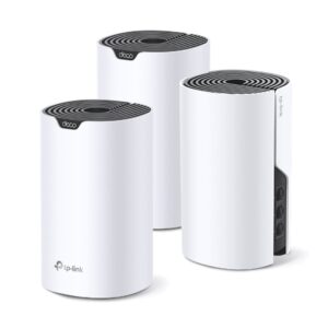 Alternative view of TP-Link Deco S7 (3-pack) Doble banda (2,4 GHz / 5 GHz) Wi-Fi 5 (802.11ac) Blanco, Negro Interno