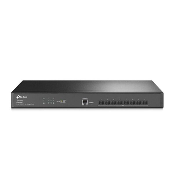 TP-Link TL-SX3008F switch Gestionado L2+ Ninguno Negro