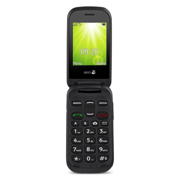 Telefono Movil Doro 2404 Black 2.4pulgadas