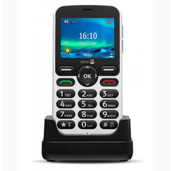 Telefono Movil Doro 5860 White Black