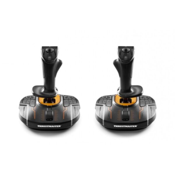 Thrustmaster T.16000M FCS SPACE SIM DUO Negro, Naranja USB Palanca de mando Analógico/Digital PC