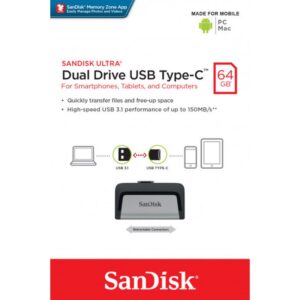 Ultra Dual Drive USB Type-CTM 64GB Ultra Dual Drive USB Type-CTM 64GB