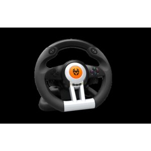 VOLANTE Y PEDALES KROM K-WHEEL MULTIPLATAFORMA NEGRO