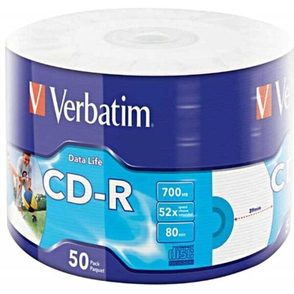 Verbatim 50x CD-R 700 MB 50 pieza(s)