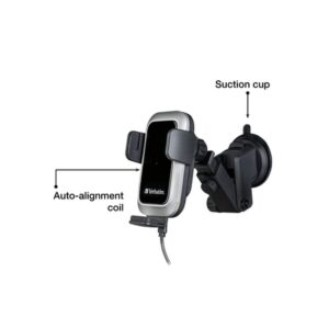 Alternative view of Verbatim FWC-03 Pro Qi Fast Wireless Autoladegerät retail