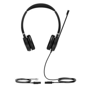 Yealink YHS36 Auriculares Alámbrico Diadema Oficina/Centro de llamadas Negro, Plata