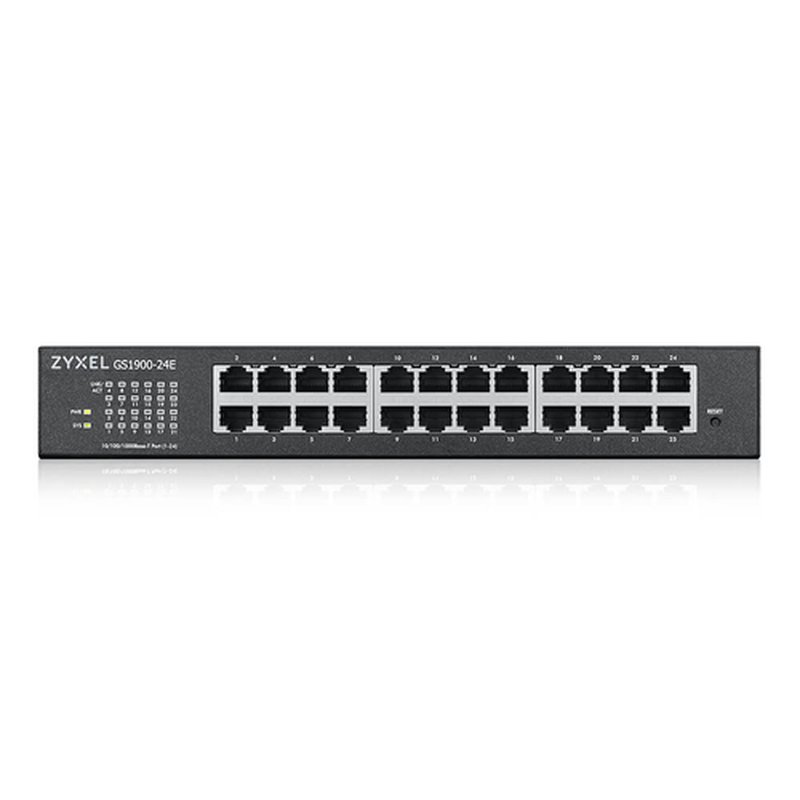Zyxel GS1900-24E-EU0103F switch Gestionado L2 Gigabit Ethernet (10/100/1000) 1U Negro - Imagen 3