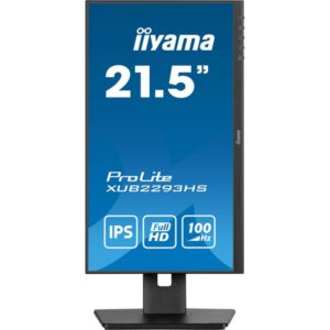 iiyama ProLite XUB2293HS-B6 pantalla para PC 54,6 cm (21.5") 1920 x 1080 Pixeles Full HD LED Negro