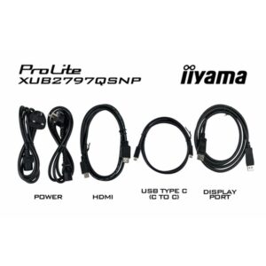 iiyama ProLite XUB2797QSNP-B1 pantalla para PC 68,6 cm (27") 2560 x 1440 Pixeles Wide Quad HD LED Negro