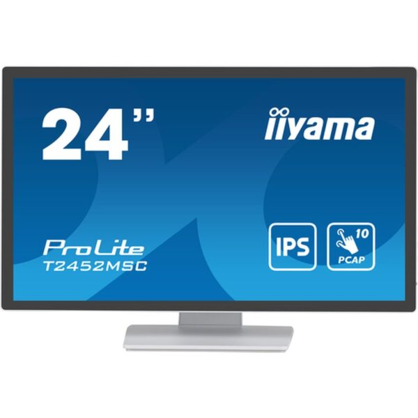 iiyama ProLite pantalla para PC 60,5 cm (23.8") 1920 x 1080 Pixeles Full HD LCD Pantalla táctil Multi-usuario Blanco