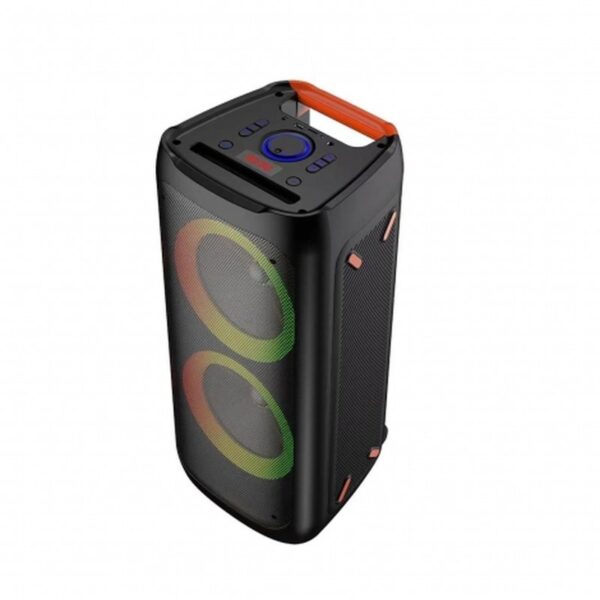 ALTAVOZ BLUETOOTH CELLY PARTY 40W MICROFONO USB AUX RGB BLACK