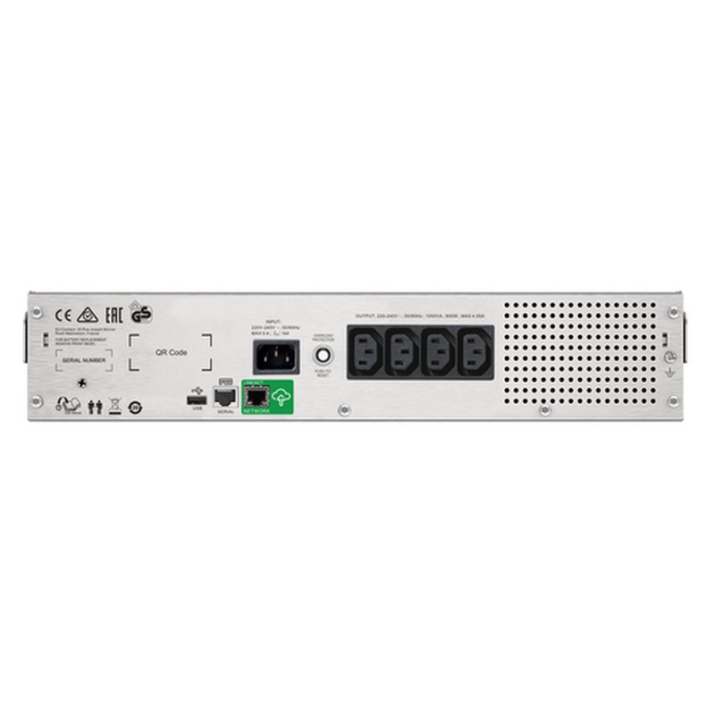 APC SMC1000I-2UC sistema de alimentación ininterrumpida (UPS) Línea interactiva 1 kVA 600 W 4 salidas AC - Imagen 2