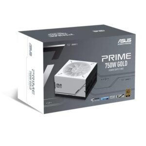 ASUS Prime 750W Gold ( AP-750G ) unidad de fuente de alimentación 20+4 pin ATX ATX Negro, Blanco