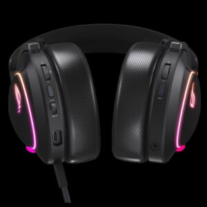 ASUS ROG DELTA II Auriculares Inalámbrico y alámbrico Diadema Juego USB Tipo C Bluetooth Negro