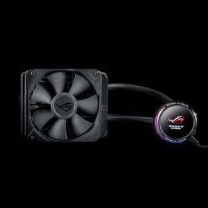 Alternative view of ASUS ROG RYUO 120 Procesador Sistema de refrigeración líquida todo en uno 12 cm Negro 1 pieza(s)