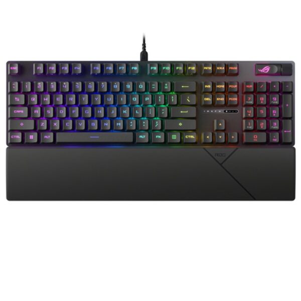 ASUS ROG Strix Scope II teclado Juego USB AZERTY Francés Negro