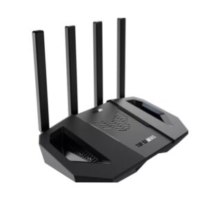 ASUS TUF-BE3600 router inalámbrico Gigabit Ethernet Doble banda (2,4 GHz / 5 GHz) Negro