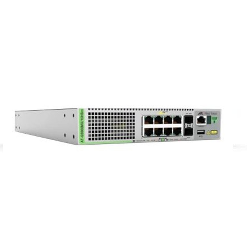 Allied Telesis AT-GS980MX/10HSM-50 switch Gestionado L3 5G Ethernet (100/1000/5000) Energía sobre Ethernet (PoE) Gris