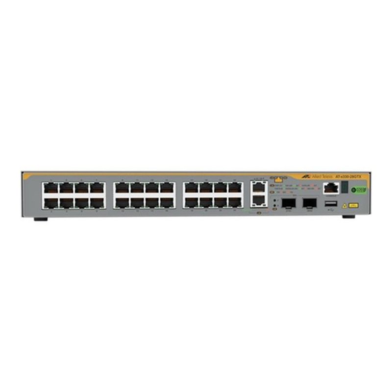 Allied Telesis AT-X330-28GTX-50 switch Gestionado L3 Gigabit Ethernet (10/100/1000) Gris Allied Telesis AT-X330-28GTX-50 switch Gestionado L3 Gigabit Ethernet (10/100/1000) Gris