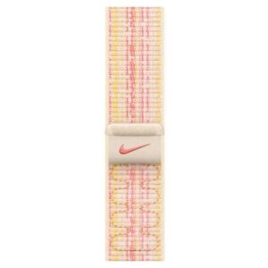 CORREA APPLE WATCH 45MM NIKE SPORT LOOP STARLIGHT / PINK