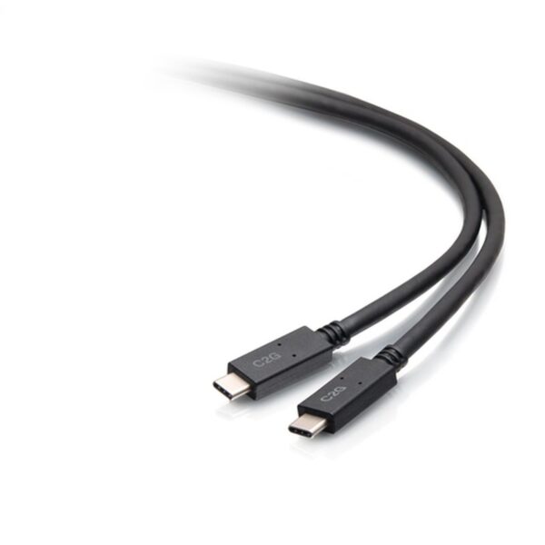 C2G Cable USB-C macho a USB-C macho (20 V 5 A) 1,8 m - USB 3.2 Gen 1 (5 Gbps)