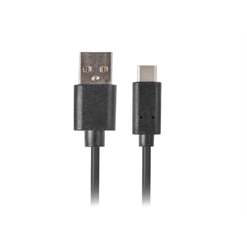 CABLE LANBERG USB C MACHO A USB A 2.0 MACHO 3M QC 3.0 NEGRO CABLE LANBERG USB C MACHO A USB A 2.0 MACHO 3M QC 3.0 NEGRO