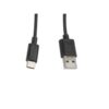 CABLE USB LANBERG 2.0 MACHO/USB C MACHO 1M NEGRO CABLE USB LANBERG 2.0 MACHO/USB C MACHO 1M NEGRO