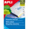 CAJA 100 HOJAS ETIQUETA BLANCA ILC 105X35 1287 APLI CAJA 100 HOJAS ETIQUETA BLANCA ILC 105X35 1287 APLI