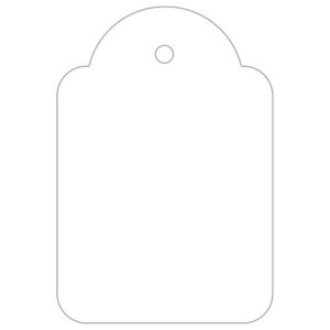 CAJA 500 ETIQUETAS COLGANTES BLANCAS 36 X 53 MM APLI 392 CAJA 500 ETIQUETAS COLGANTES BLANCAS 36 X 53 MM APLI 392