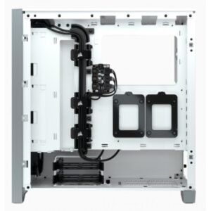 CAJA CORSAIR ICUE 4000X RGB TEMPERED GLASS BLANCA CC-9011205-WW