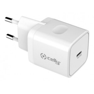 Celly UCTC1USBC25WWH Universal Blanco Corriente alterna Interior