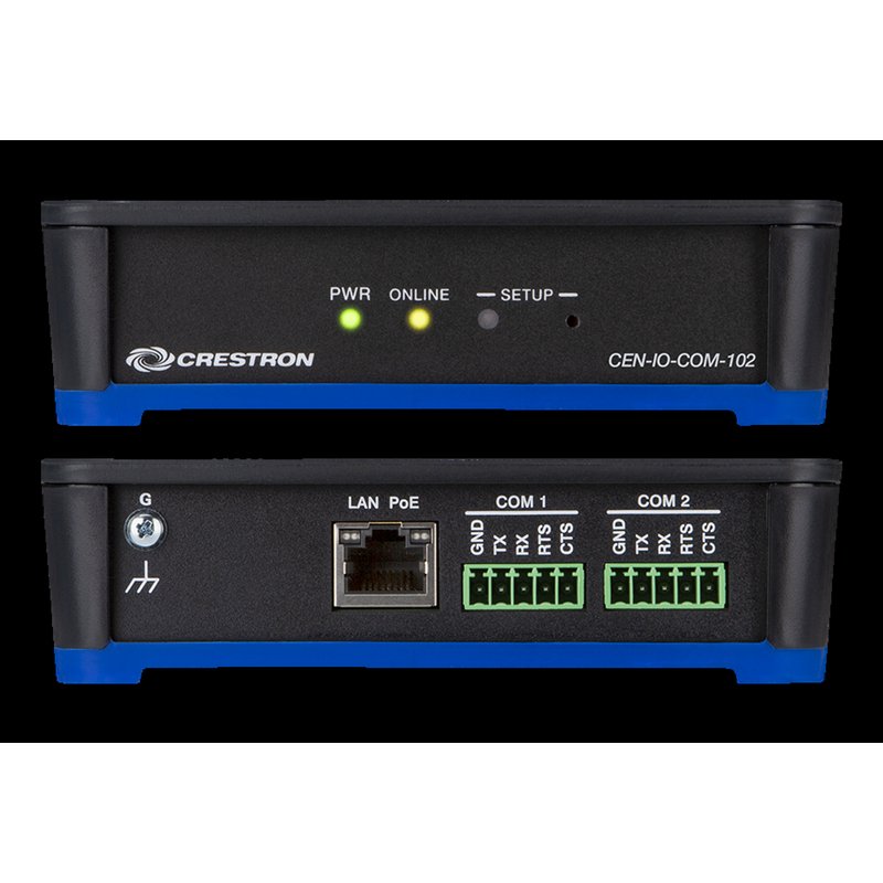 CRESTRON WIRED ETHERNET MODULE WITH 2 COM PORTS (CEN-IO-COM-102) 6507959 - Imagen 2