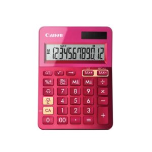 Canon LS-123k calculadora Escritorio Calculadora básica Rosa