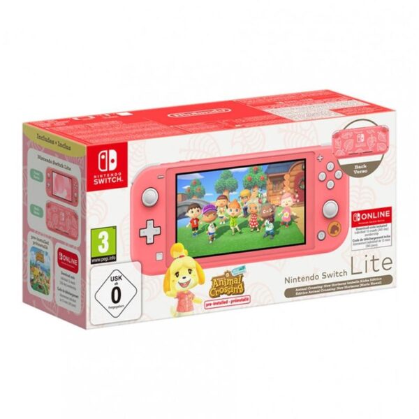 Consola Nintendo Switch Lite Coral +