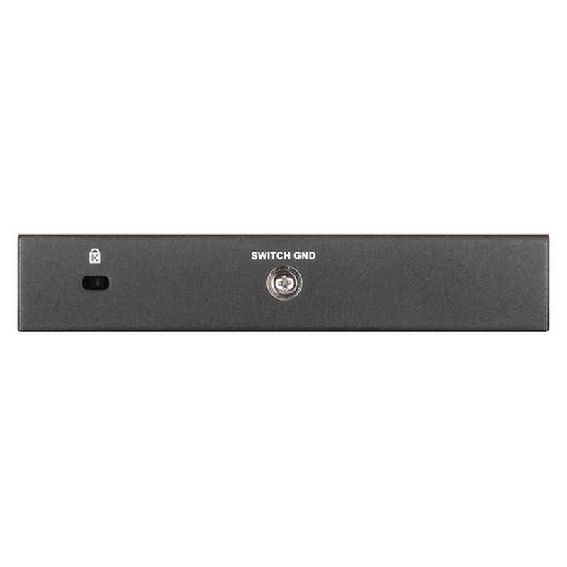 D-Link DGS-1100-05PDV2 switch Gestionado Gigabit Ethernet (10/100/1000) Energía sobre Ethernet (PoE) Negro - Imagen 2