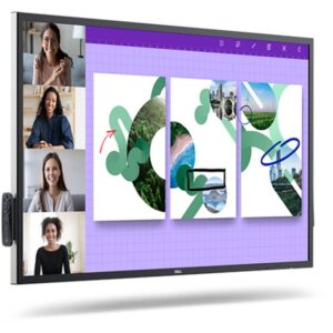 DELL P5524QT pantalla de señalización Panel plano interactivo 139,7 cm (55") LCD 350 cd / m² 4K Ultra HD Negro Pantalla táctil DELL P5524QT pantalla de señalización Panel plano interactivo 139,7 cm (55") LCD 350 cd / m² 4K Ultra HD Negro Pantalla táctil