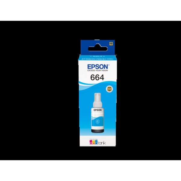 Epson 664 Ecotank Cyan ink bottle (70ml)