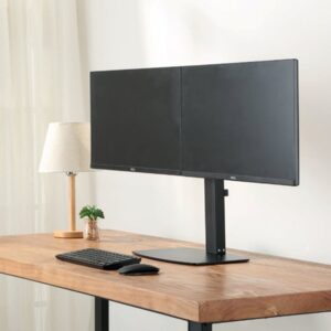 Ewent EW1538 soporte para monitor 68,6 cm (27") Negro Escritorio