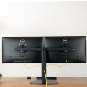 Ewent EW1538 soporte para monitor 68,6 cm (27") Negro Escritorio