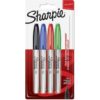 ROTU SHARPIE PERM FINO 4UDESTAND