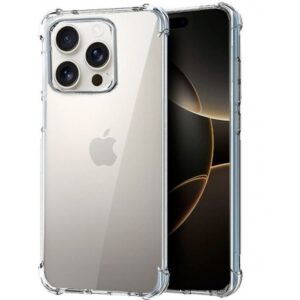 FUNDA MOVIL BACK COVER COOL ANTISHOCK TRANSPARENTE IPHONE 16 PRO