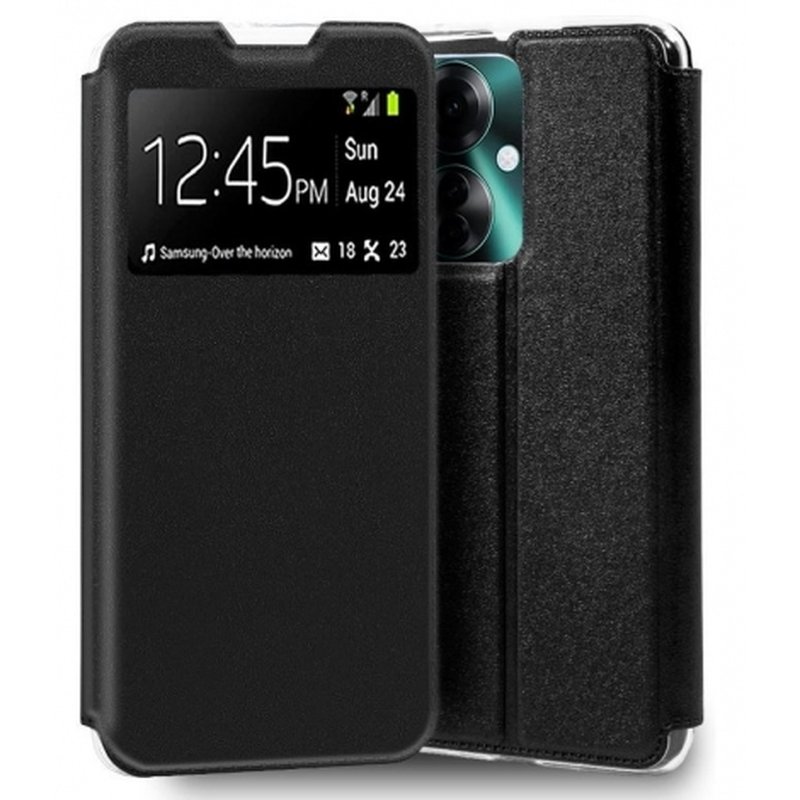 FUNDA MOVIL COOL FLIP COVER WINDOW BLACK OPPO RENO 11F