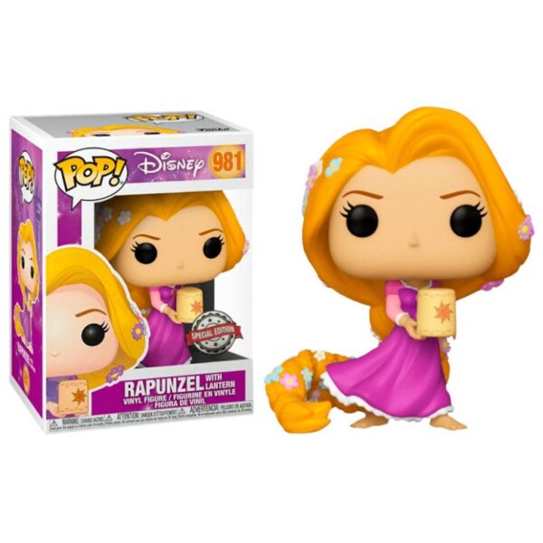 Funko Pop Disney Enredados Rapunzel Con