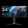 Gigabyte MO34WQC pantalla para PC 86,4 cm (34") 3440 x 1440 Pixeles Wide Quad HD OLED Negro