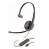 HP 8X214A6 auricular y casco Auriculares Alámbrico Diadema Oficina/Centro de llamadas USB Tipo C Negro
