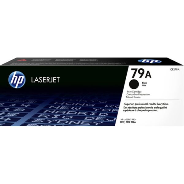 HP Cartucho de tóner Original LaserJet 79A negro