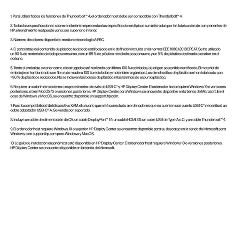 HP Monitor de videoconferencia 4K Pro de la serie 7 de 27 pulgadas: 727pm - Imagen 12