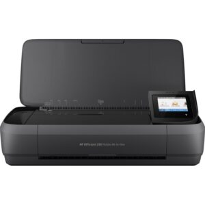HP OfficeJet Impresora multifunción portátil 250, Impresión, copia, escáner, AAD de 10 hojas