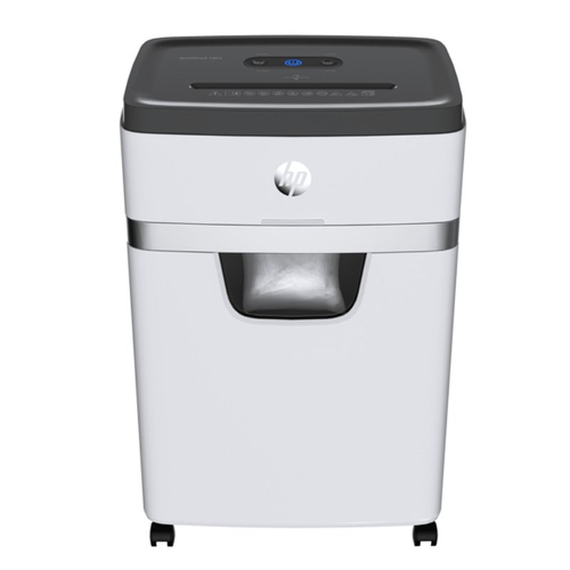 HP OneShred 18CC triturador de papel Corte en partículas 65 dB 22 cm Blanco, Negro HP OneShred 18CC triturador de papel Corte en partículas 65 dB 22 cm Blanco, Negro - Imagen 3