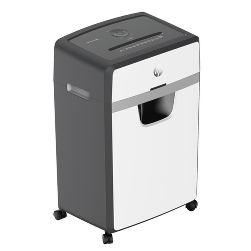 HP OneShred 24CC triturador de papel Corte en partículas 65 dB 22 cm Blanco, Negro HP OneShred 24CC triturador de papel Corte en partículas 65 dB 22 cm Blanco, Negro - Imagen 2